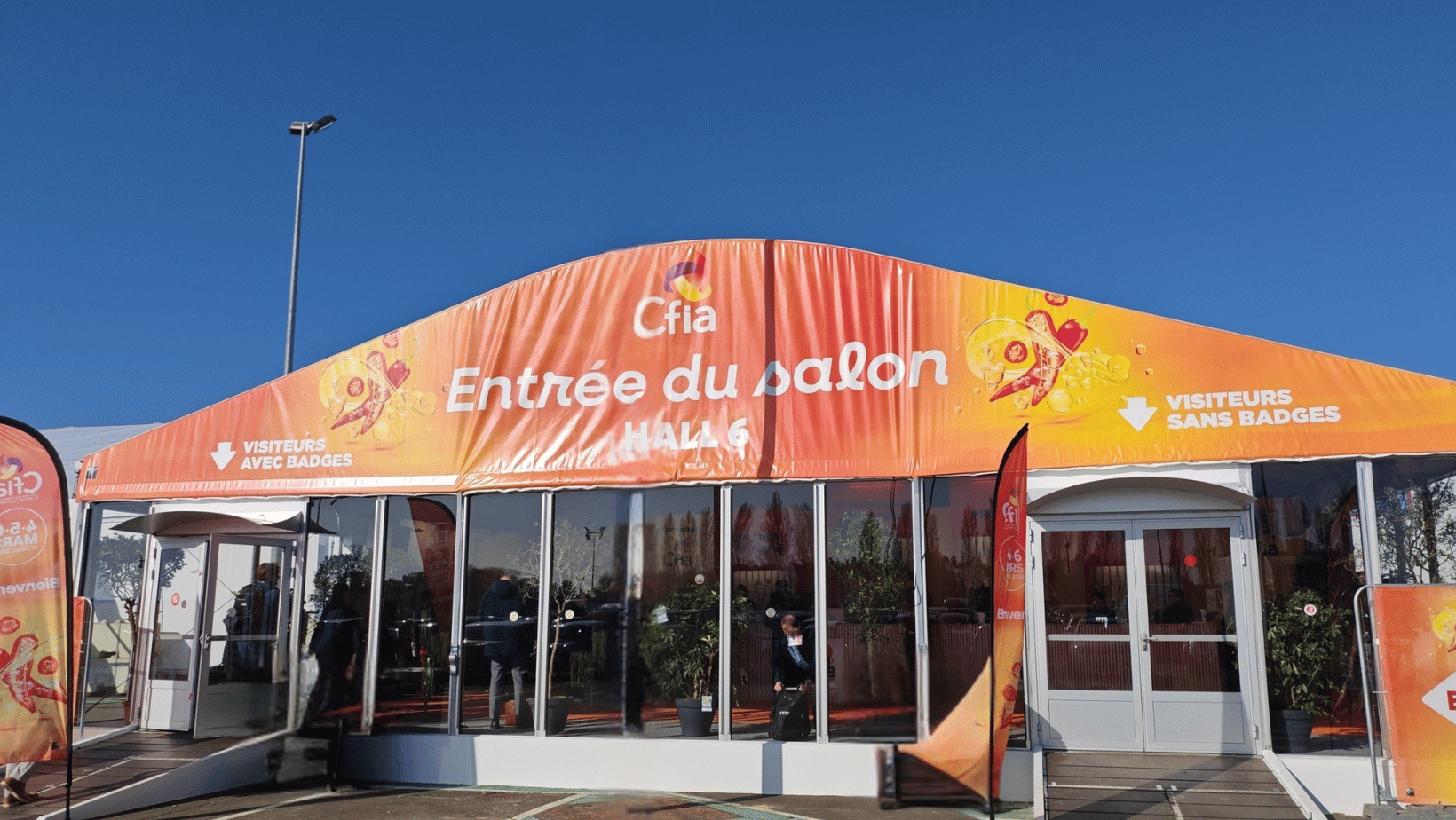 Entrée principale du CFIA 2025
